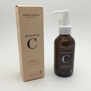 One Love Organics Vitamin Botanical C Body Oil 4oz Boxed